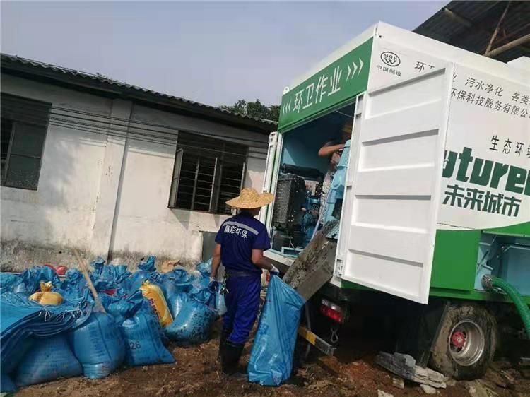 鹰潭工业污泥压干处理
